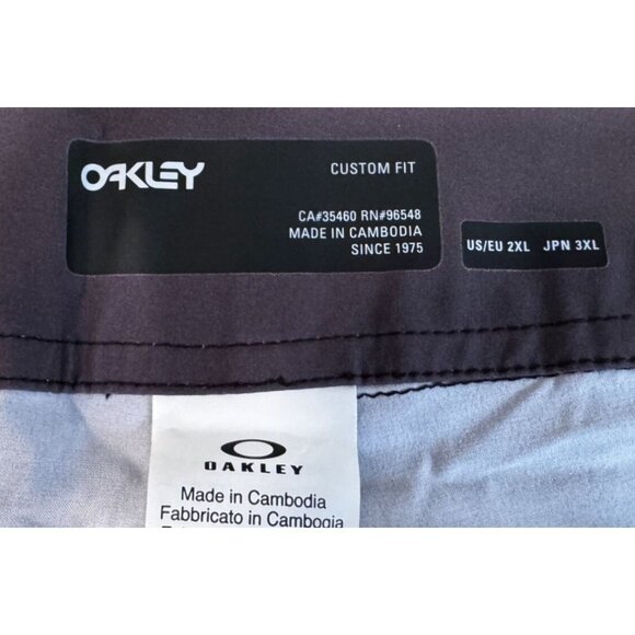 Oakley Custom Fit Flower Channel Flowers Block Board Shorts Swim Trunks XXL - Picture 4 of 4